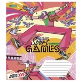 Набор тетрадей 1 Вересня Sport games, A5, в клетку, 18 листов, 25 шт. (766571) - Pampik - 4