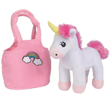 М'яка іграшка Simba Єдиноріг, з сумкою, 25 см (5560064) - Pampik