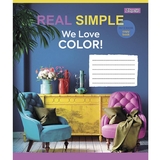 Набор тетрадей 1 Вересня We Love Color, A5, в линию, 48 листов, 10 шт. (766729) - Pampik - 2
