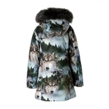 Парка Huppa Emmi, р.128, разноцветный с принтом (12890030-42299-128) - Pampik - 3