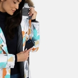 Парка Huppa Vienna 1, р.S, светло-серый с принтом (12608120-44628-00S) - Pampik - 4