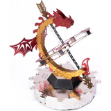 Колекційна модель-конструктор Metal Time Sun Chaser Dragon Stand Clock Сонячний годинник (MT025) - Pampik