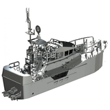 Колекційна модель-конструктор Metal Time Guardian of the Coasts Катер берегової охорони механічний (MT018) - Pampik - 5