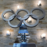 Колекційна модель-конструктор Metal Time Rings of Strength Олімпійські кільця (MT021Y) - Pampik - 5