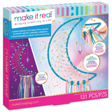 Набор для создания амулета Make it Real Ловец снов с подсветкой, голубой (MR1424) - Pampik