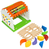 Игрушка-сортер Tigres Смурфы Smart house, 21 эл. (40069) - Pampik