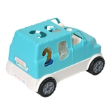 Авто–сортер Tigres Smart Wheels, 6 елементів, бірюзовий (40062) - Pampik - 2