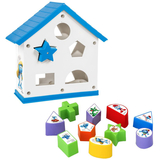 Игрушка-сортер Tigres Смурфы Домик развивающий (40068) - Pampik - 2