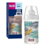 Пляшечка для годування Lovi Trends Jungle Vibes, 250 мл (21/594) - Pampik