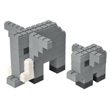 Конструктор Tigres Брикс Животные, 600 элементов (40015) - Pampik - 4