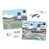 Набор многоразовых наклеек Melissa & Doug Транспорт (SM93209/6812) - Pampik - 3