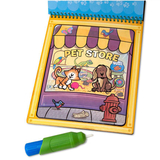 Водная раскраска с ручкой Melissa & Doug Water WOW Животные (SM93200/6074878) - Pampik - 2