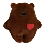 М'яка іграшка-подушка Tigres Амурний ведмедик, 40 см (ПД-0155) - Pampik