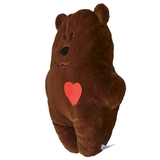 М'яка іграшка-подушка Tigres Амурний ведмедик, 40 см (ПД-0155) - Pampik - 2