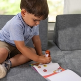 Набор из блокнота и штампа с наклейками Melissa & Doug Sticker WOW! Щенок (SM93205/6074891) - Pampik - 8