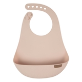 Силіконовий слинявчик LOVI Nude (51/031_pin) - Pampik - 2