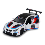 Автомодель TechnoDrive BMW M6 GT3, белый (250408) - Pampik - 7