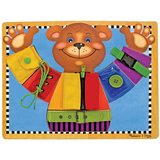 Бизиборд Melissa & Doug Деревянная доска с застежками (SM93464/6075184) - Pampik - 2