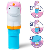 Набор из блокнота и штампа с наклейками Melissa & Doug Sticker WOW! Единорог (SM93205/6074898) - Pampik - 3