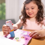 Набор из блокнота и штампа с наклейками Melissa & Doug Sticker WOW! Единорог (SM93205/6074898) - Pampik - 7