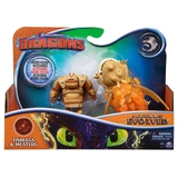 Набор фигурок Spin Master Dragons Как приручить дракона 3: дракон Сарделька и всадник Рыбоног (SM66621/6356) - Pampik - 5