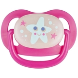 Пустушка силіконова анатомічна Canpol babies Love&sea Морська зірка, 6-18 міс., рожевий (22/507_pin_new) - Pampik