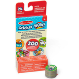 Набор из мини блокнота и запасных наклеек для штампа Melissa & Doug Sticker WOW! Питомцы (SM93208/6075135) - Pampik