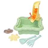 Набор для игр с песком и водой Elfiki Eco с мельницей (39755) - Pampik