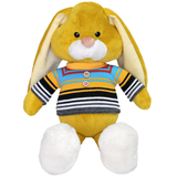 М'яка іграшка Tigres Зайчик Натан в одязі, 37 см (ЗА-0081) - Pampik