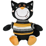 Мягкая игрушка Tigres Котик Блэки в одежде, 21 см (КО-0079) - Pampik
