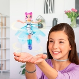 Летающая сказочная фея Пикси Hatchimals FlyingPixie CrystalPopStar, голубая (SM19184/2081) - Pampik - 9