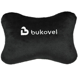 Підголовник-подушка Tigres Буковель, 24х15 см, чорний (ПД-0498) - Pampik