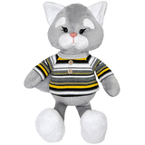 Мягкая игрушка Tigres Кошечка Лейла в одежде, 38 см (КО-0081) - Pampik