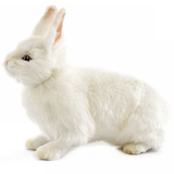 М'яка іграшка Hansa Сніжний кролик, 30 см (4671) - Pampik