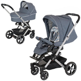 Универсальная коляска Hartan 2 в 1 VIP GTS, серый с узором (2279101732) - Pampik