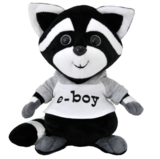 М'яка іграшка Tigres Єнот Роккі, 24 см (ЄН-0006) - Pampik