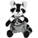 Іграшка Tigres Єнот з дитинчам, 24 см, різнокольоровий (ІГ-0144) - Pampik