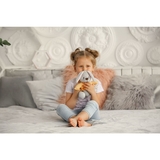 М'яка іграшка Tigres Зайчик Джессі Enjoy, 25 см, сірий (ЗА-0060) - Pampik - 2