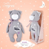 М'яка іграшка Tigres Котик Star, 29 см (КО-0074) - Pampik - 7