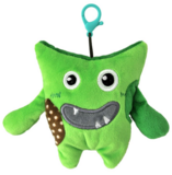 М'яка іграшка-брелок Tigres Монстрик Пандорик, 15 см (ІГ-0155) - Pampik