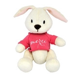 М'яка іграшка Tigres Зайчик Джессі Merci, 25 см, молочний (ЗА-0059) - Pampik