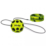 Мяч-прыгун на резинке Waboba Space Bounceback, желтый (33002) - Pampik - 2