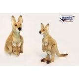 М'яка іграшка Hansa Кенгуру, 38 см (2901) - Pampik - 2