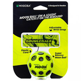 Мяч-прыгун на резинке Waboba Space Bounceback, желтый (33002) - Pampik - 3