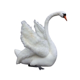 М'яка іграшка Hansa Лебідь Білий, 125 см (4610) - Pampik