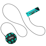 Мяч-прыгун на резинке Waboba Space Bounceback, бирюзовый (54357) - Pampik