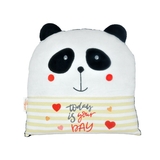 Мягкая игрушка-подушка Tigres Панда Today is your day, 32х32х10 см (ПД-0301) - Pampik