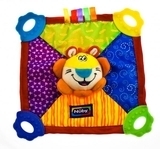 М'яка іграшка Nuby Обіймашка з прорізувачем (Д) - Pampik - 3