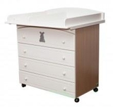 Широкий комод з пеленатором MyBaby Glamur - Pampik