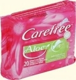 Влажные салфетки Carefree для интимной гигиены с алоэ, 20 шт. - Pampik